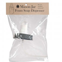 Barn-Roof finish foaming soap dispenser in retail package