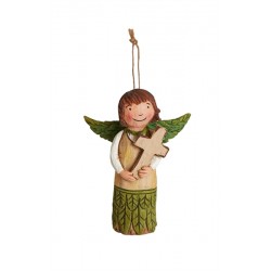 Front of Angel Ornament - Choose Faith