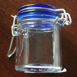 Picture of blue top jar